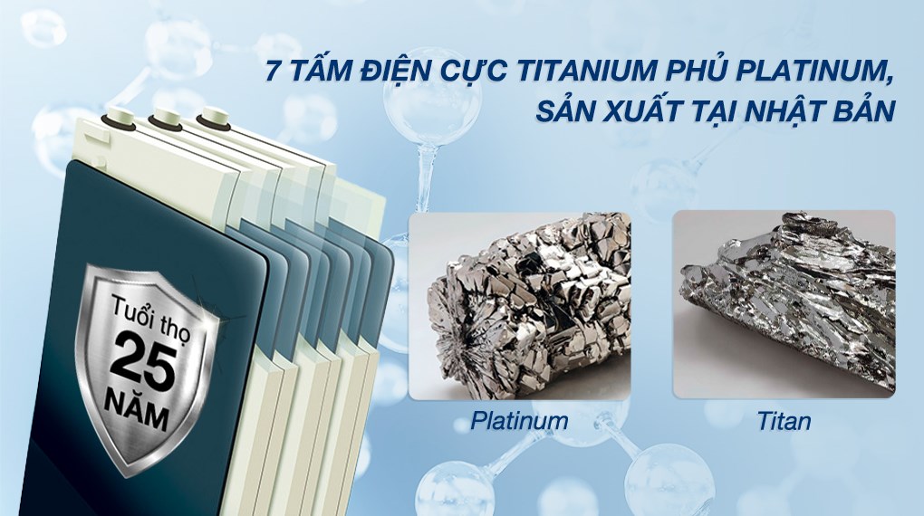 tam dien cuc may loc nuoc kangen Tấm điện cực máy lọc nước kangen